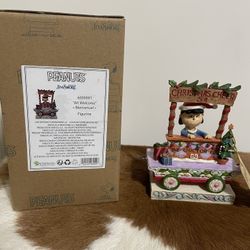 Jim Shore Peanuts Christmas Train - Lucy