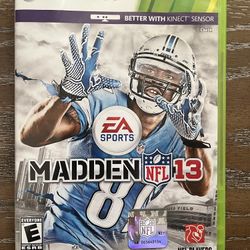 Madden 13  Xbox 360