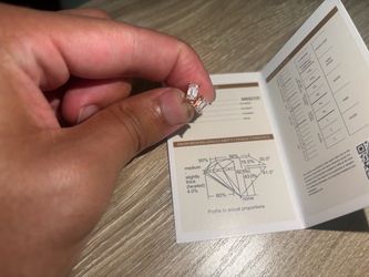GRA Lab Diamond Earrings.
