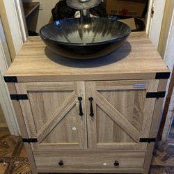 Bathroom, Vanity And Sink Bowl