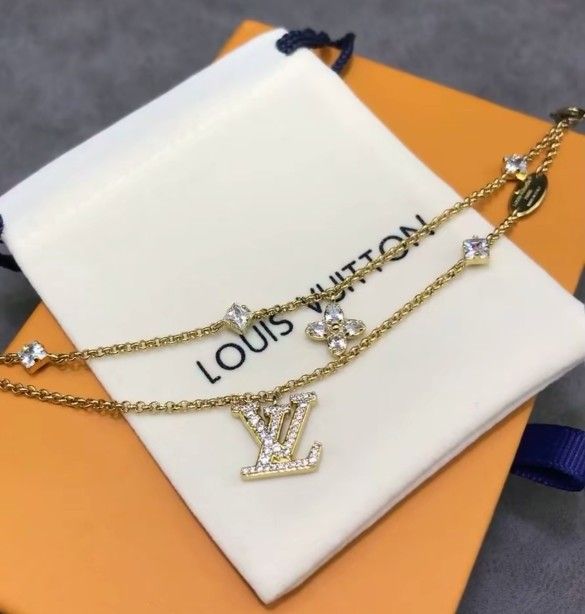 Charm Metal Bracelet Unisex Couple's Style Gold