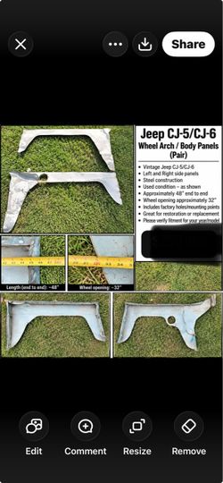 Jeep CJ parts