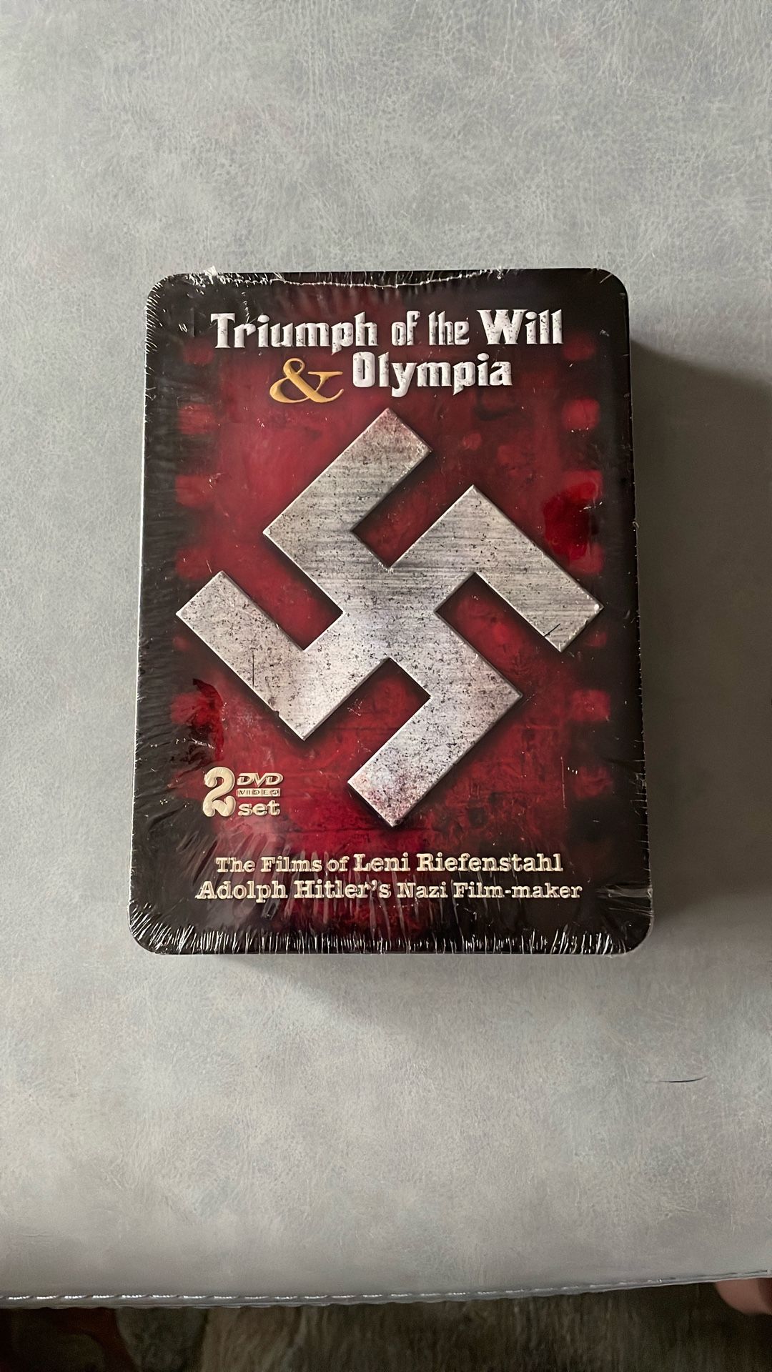 2-DISC DVD COLLECTORS METAL CASE TRIUMPH OF THE WILL & OLYMPIA NEW SEALED