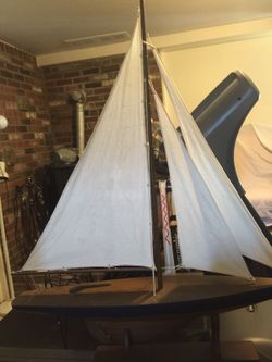 Hand made boat