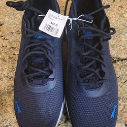 Puma Men's Blue PC Runner Sneaker, Optimal Comfort, Softfoam, Size 10.5 New in Box
