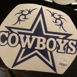 Cowboys Decal Sticker 