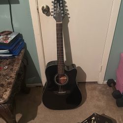 Takamine 12 String GD30CE-12 BLK
