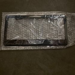 Cadillac Metal License Plate Frame Brand new