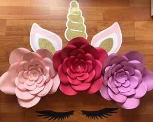Unicorn flower decoratiom