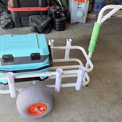 Surf/Pier Fishing Cart.