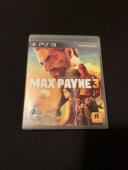 Max Payne 3 Ps3 Game 