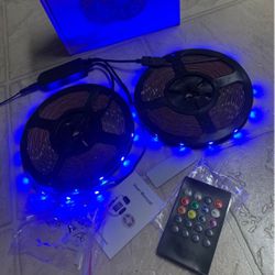 ❗️50FT Music Sync❗️LED Strip Lights with APP and Remote Control,RGB Color Changing Light Strips