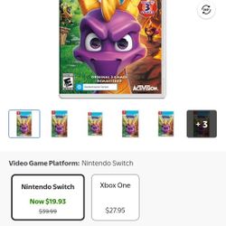 Nintendo Switch games 