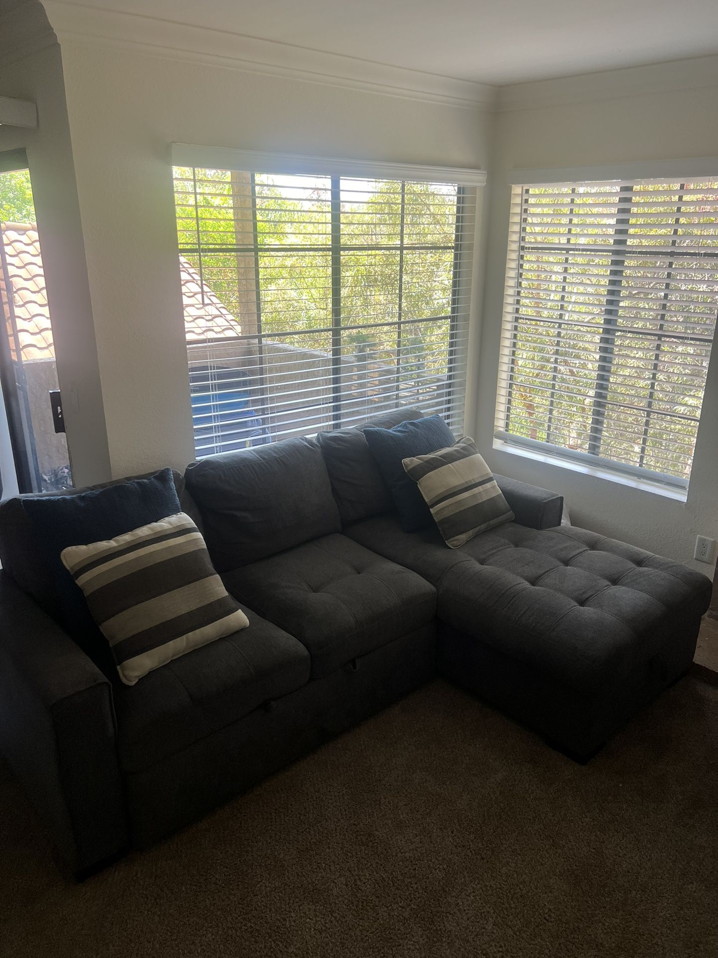 Ikea Friheten Sleeper sectional,3 seat w/storage