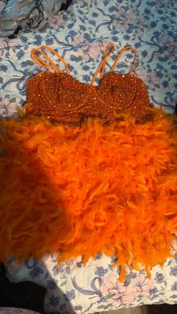 Size 3x orange dress