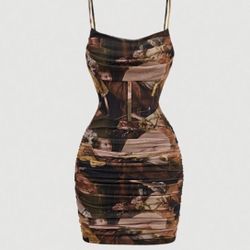 Angel Print Dress