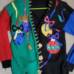 VINTAGE UGLY SWEATER XL