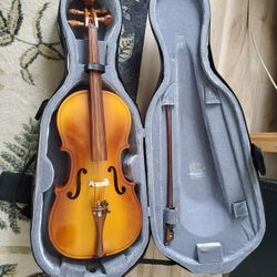 Student Cello 1/2 Size With Case And Bow