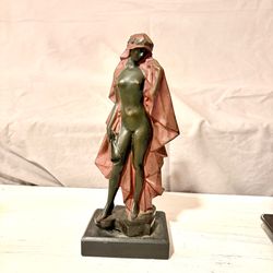 Bronze Statue of Woman