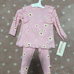 Cat & Jack Baby Girl Outfit 