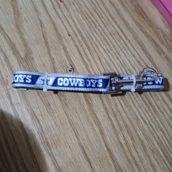 Cowboys Dog Collar Strap 