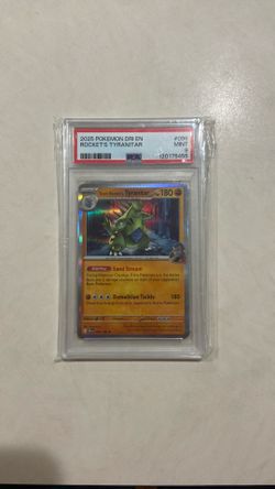PSA 9 Team Rockets Tyranitar