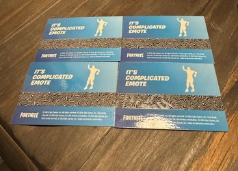 Fortnite Emote “ It’s Complicated “