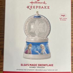 Hallmark Keepsake Ornament 2017 - Disney Frozen Elsa's Magic Snowflake