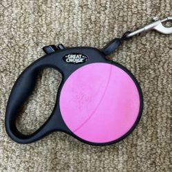 Great choice dog leash pink