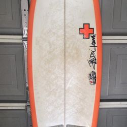 Surf Rx/doc Fish Surfboard Dims In Photo