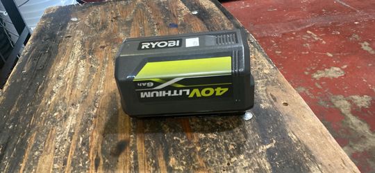 Ryobi 40v 6.0ah battery $160 (Financing available)