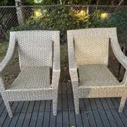 2 Outdoor Chairs