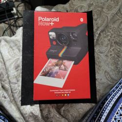 Polaroid now plus instant camera includes lens filter kit. It includes Bluetooth to connect with a mobile app.