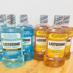 listerine mouthwash $5 each 