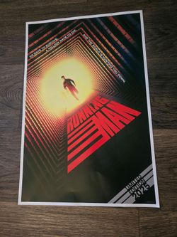 Vintage The Running Man Poster