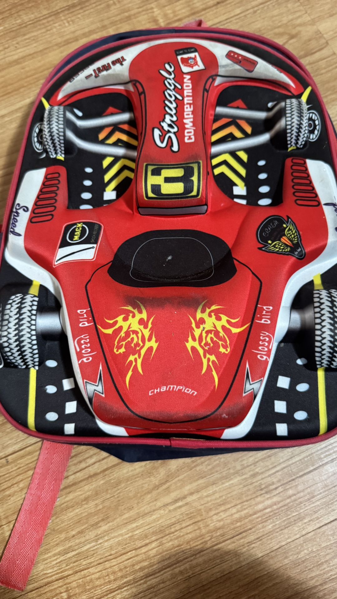 3D Car Backpack For Kids