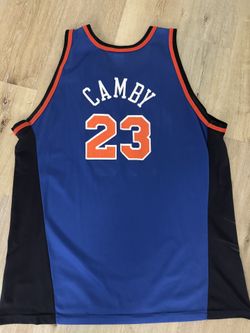 Marcus Camby NY Knicks Jersey size 52 Champion