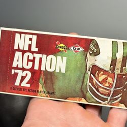 Wow 😮 !! Sealed 1972 NFL Action Stamps !