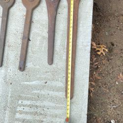 Vintage  Large Wrenches 