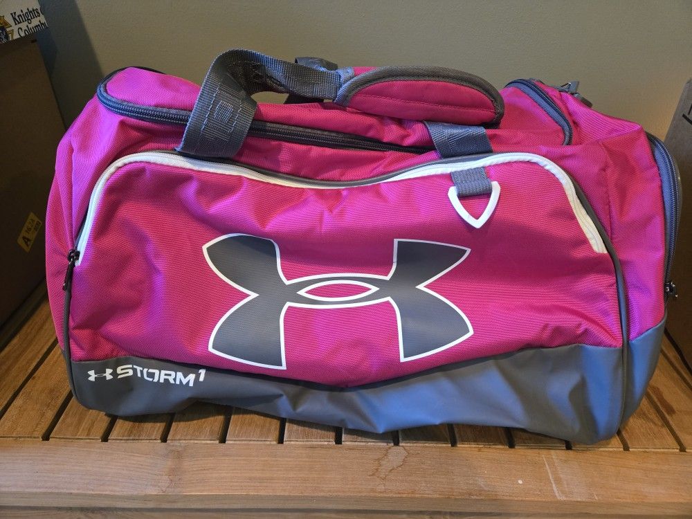 Under Armour Pink Duffle Bag