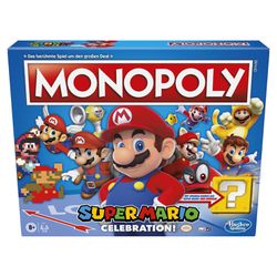 Monopoly Super Mario Celebration Edition Board Game for Kids and Family Ages 8 and Up, 2-6 Players