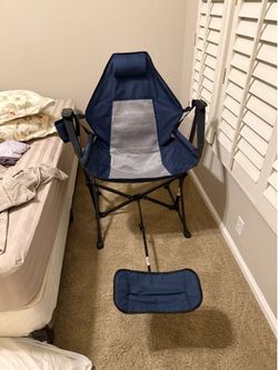 Folding reclining rocking chair