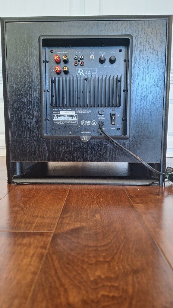 SUBWOOFER Acoustic Research S112PS 12 120w