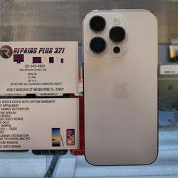 Unlocked Silver iPhone 14 Pro 128gb (We Offer 90 Day Same As Cash Financing)
