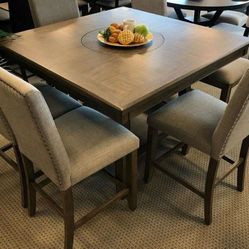 "Maning Dining Table Set New In The Box! Same Day Delivery & Setup!
"
