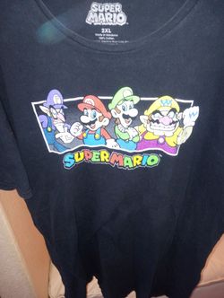 Men's Super Mario Shirt XXL 