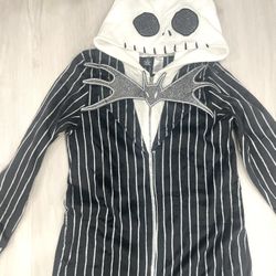 Disneys Nightmare Before Chritmas Zip Up Hooded 