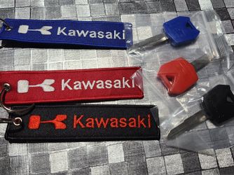 3 Kawasaki Motorcycle Blank Key Replacement