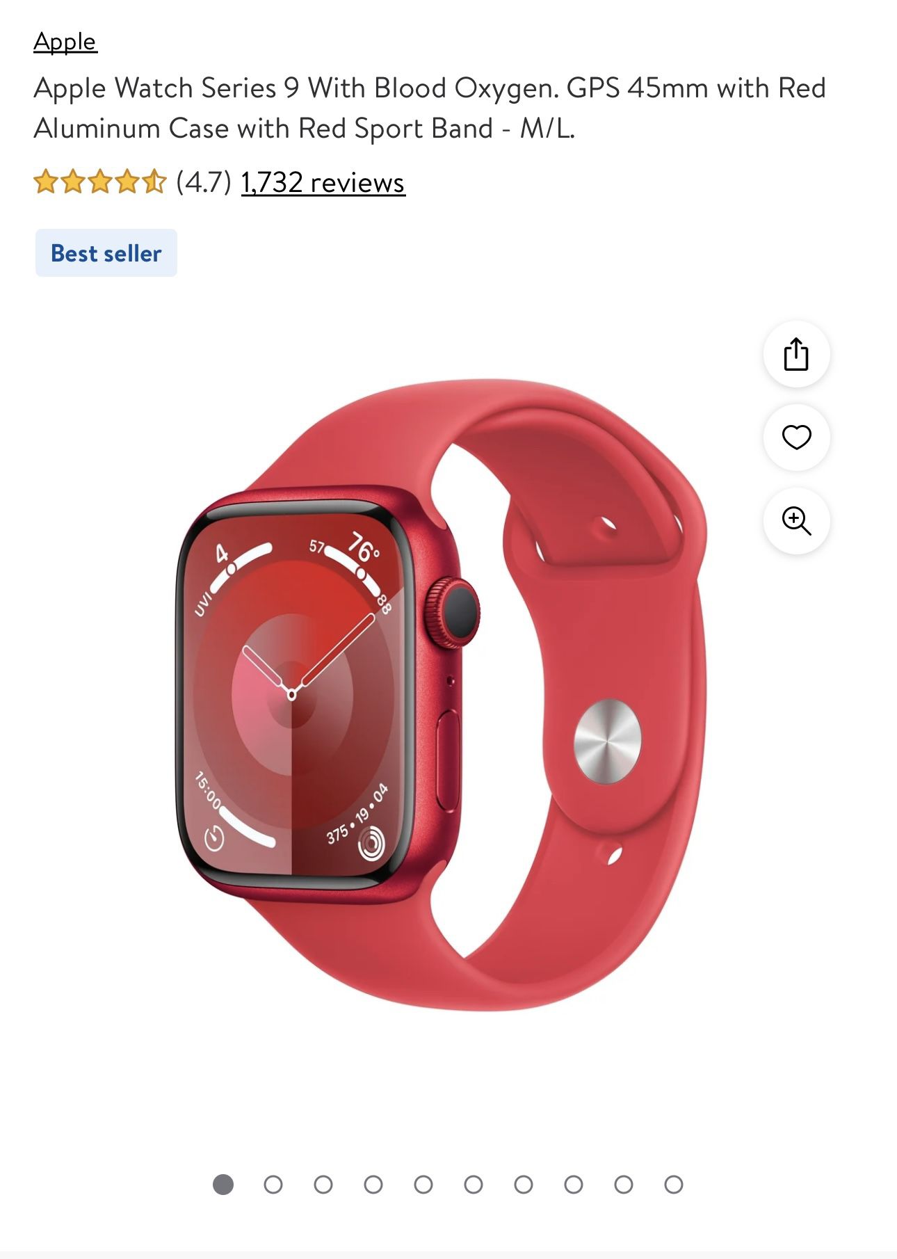 Apple Watch Series 9 Red