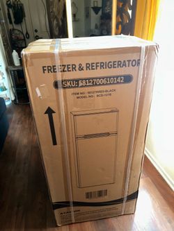 Fridge ,black, unopened
